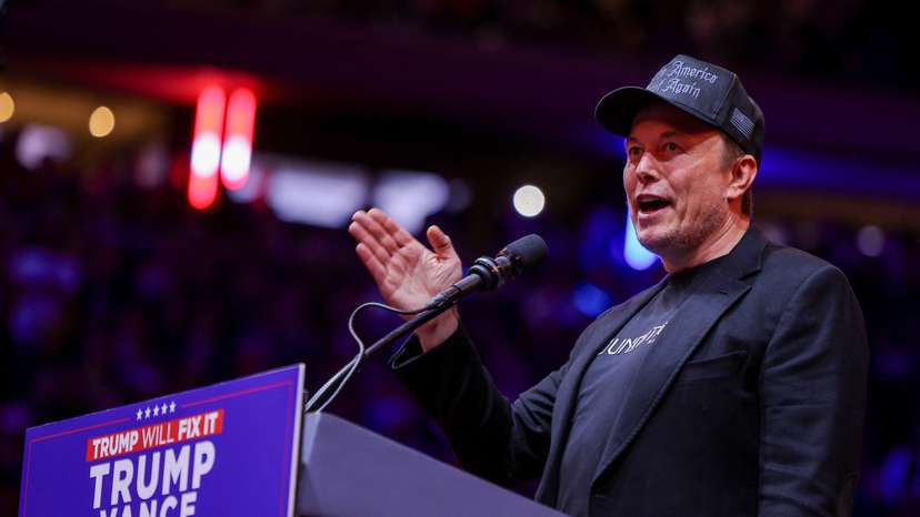 Rally for Republican presidential nominee and former U.S. President Donald Trump, in New York