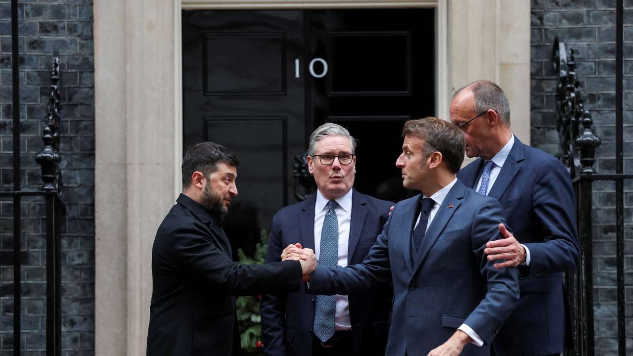 E3 partners France, Germany and Britain meet in London