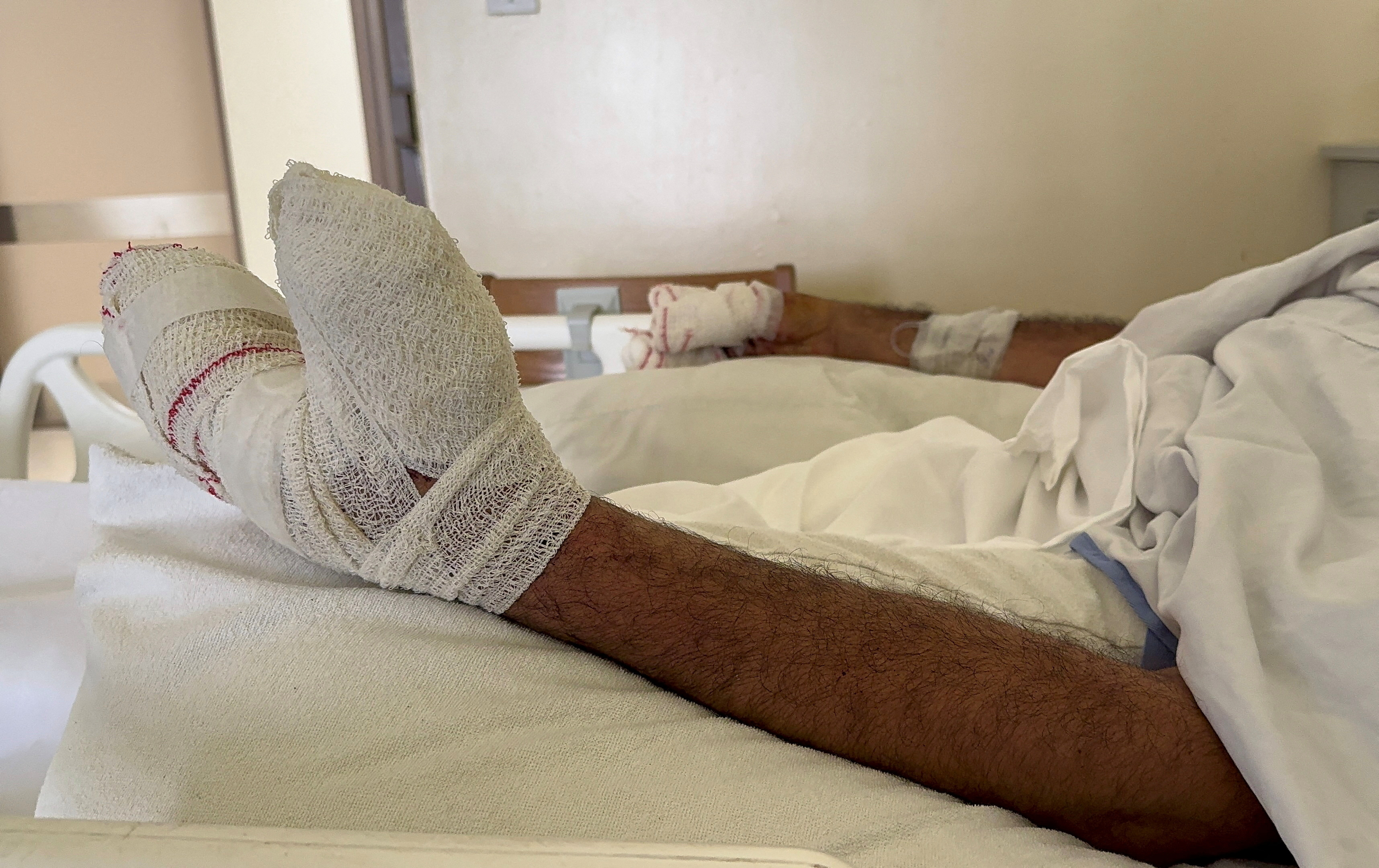 Wounded of pager detonation receives treatment at Sidon Governmental Hospital