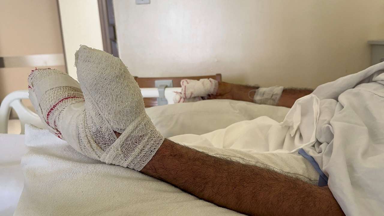 Wounded of pager detonation receives treatment at Sidon Governmental Hospital