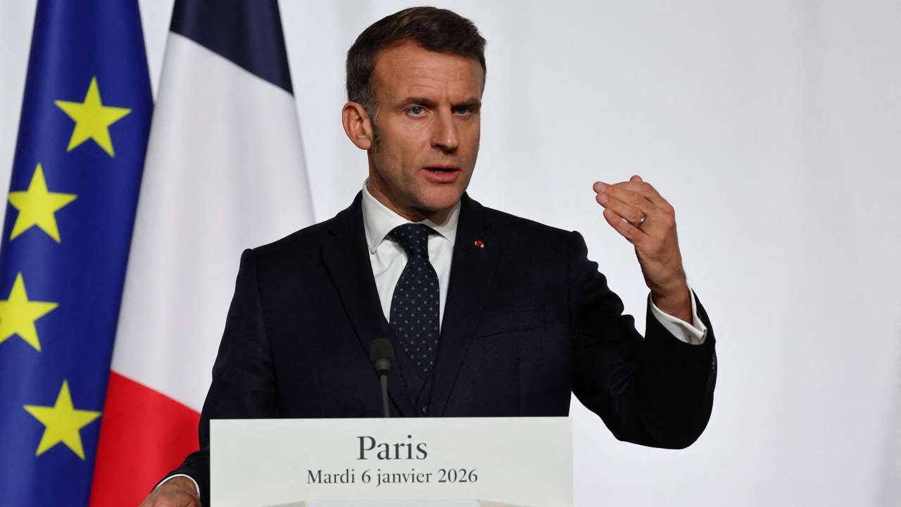 FILE PHOTO: France's President Emmanuel Macron