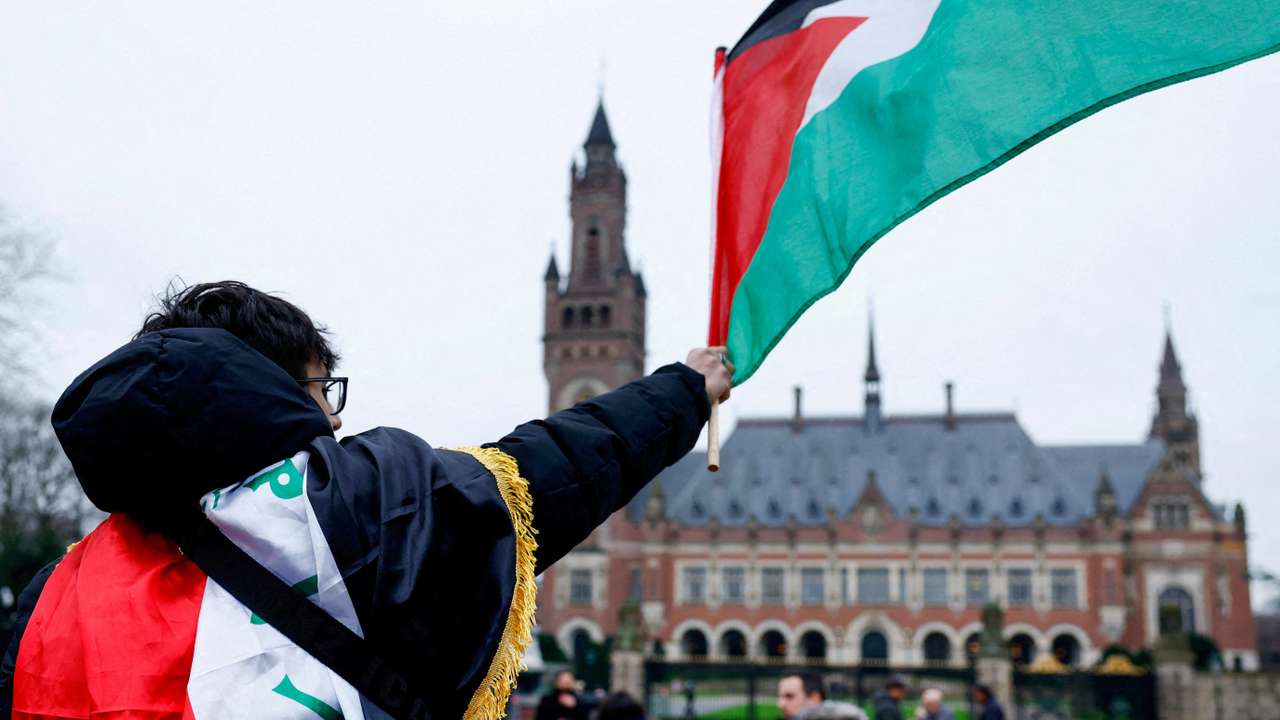 FILE PHOTO: ICJ holds public hearings on the legal consequences of Israel's occupation of Palestinian territories, in The Hague