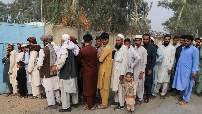 Pakistan gives last warning to undocumented immigrants to leave, in Nowshera