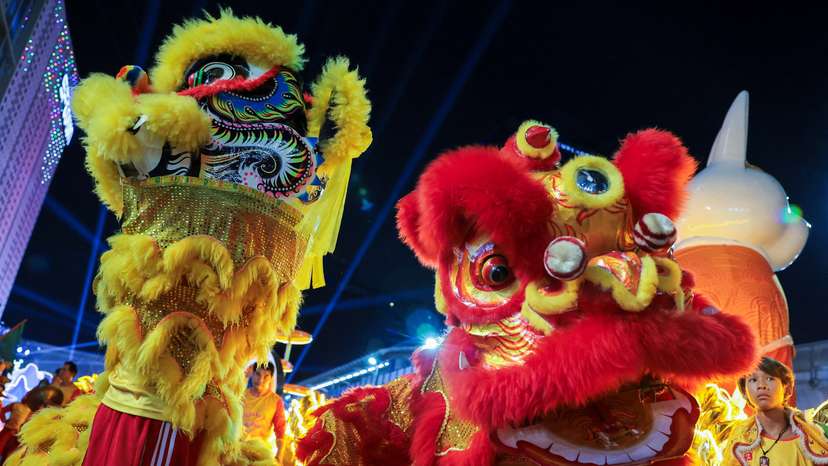 Lunar New Year celebration in Bangkok