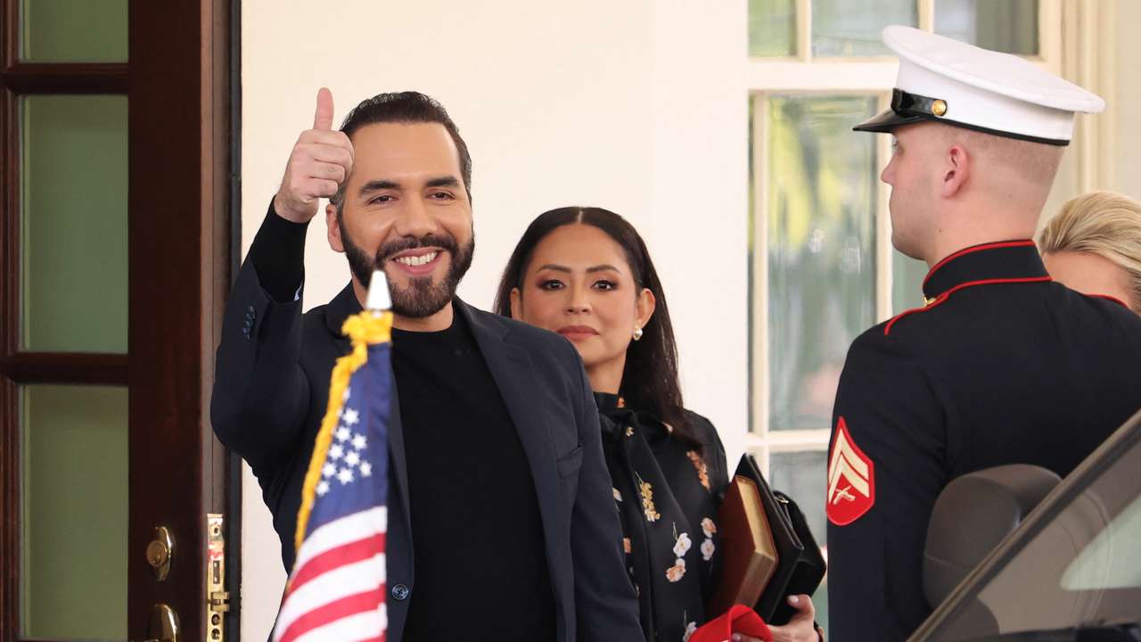 FILE PHOTO: El Salvador President Nayib Bukele departs the White House in Washington
