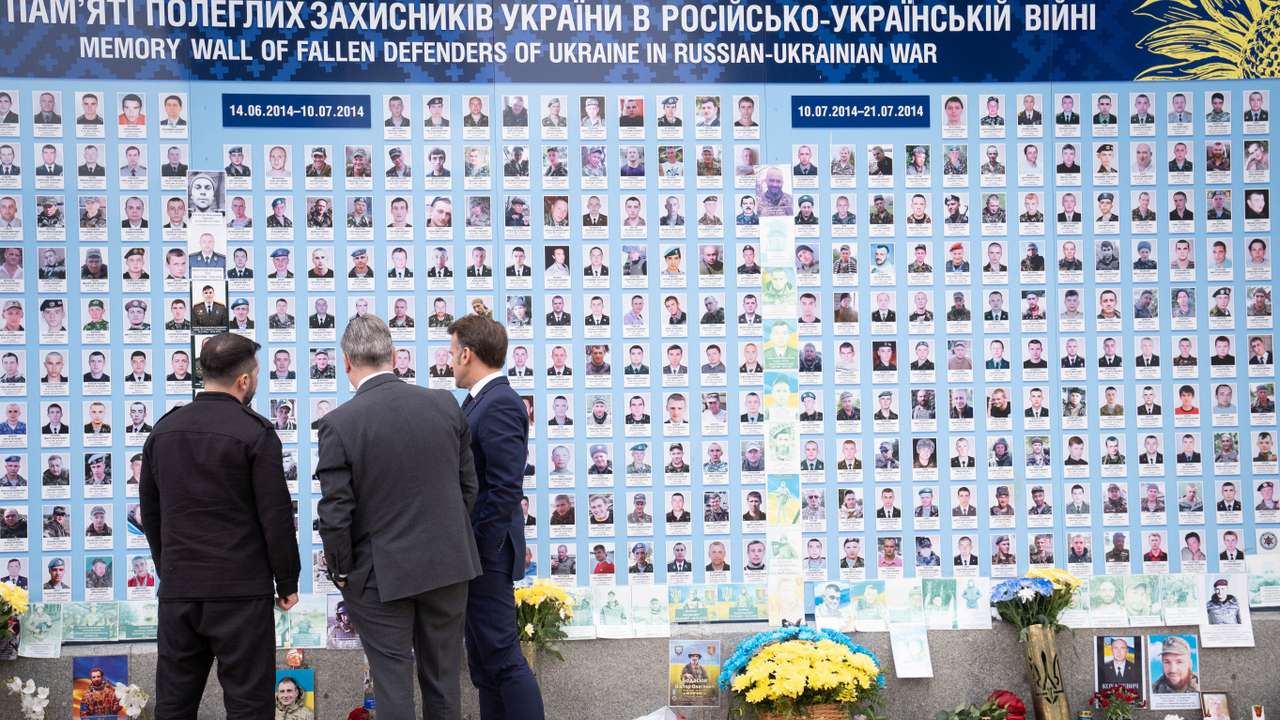 Meeting of European leaders, in Kyiv