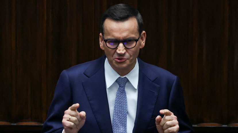 FILE PHOTO: First session of the newly elected Polish parliament in Warsaw
