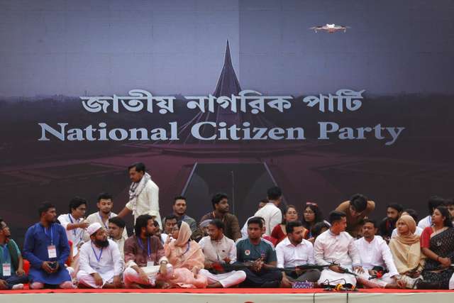 Bangladeshi students, who were at the forefront of last year's protests that ousted then Prime Minister Sheikh Hasina, launches a new political party named National Citizen Party