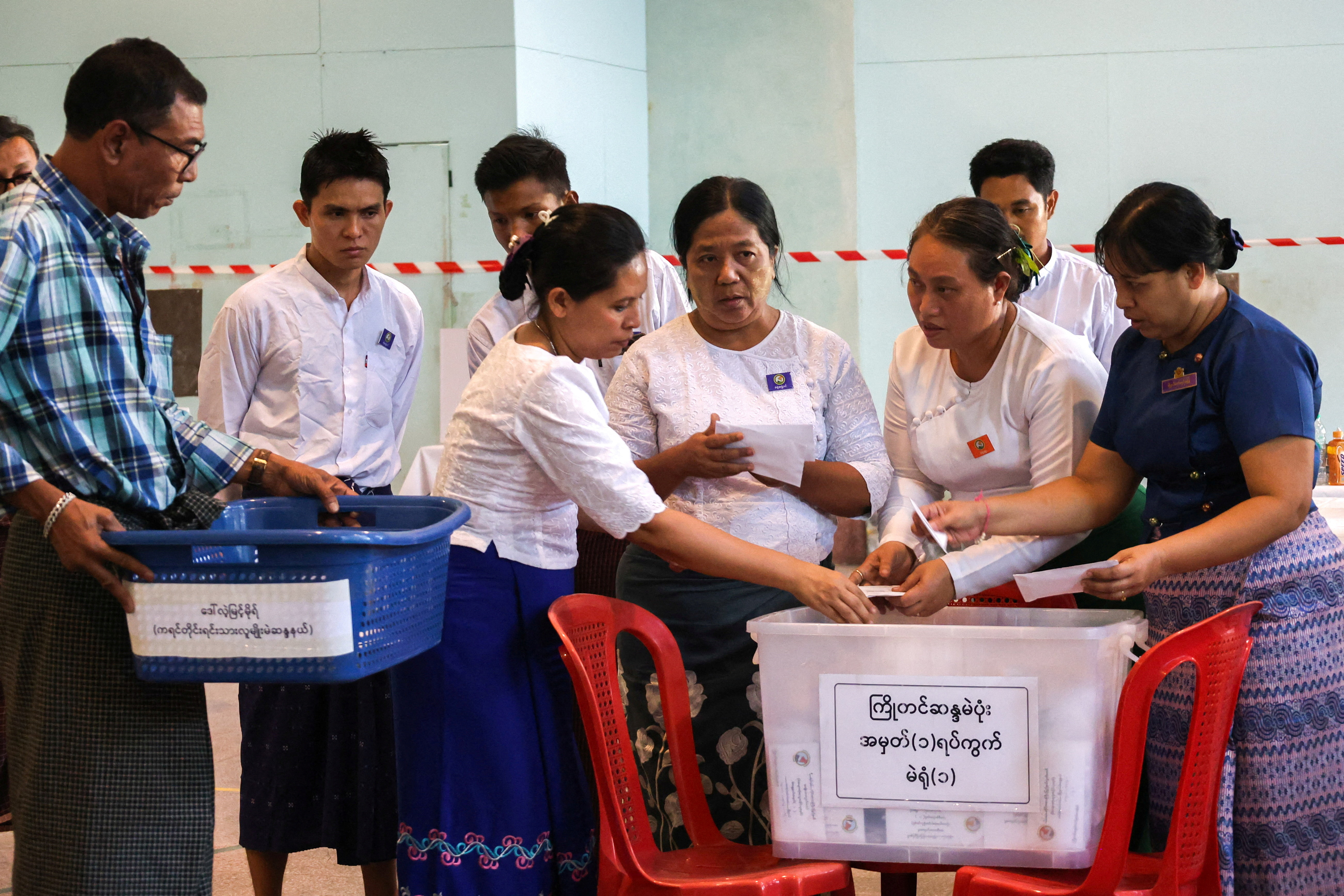 FILE PHOTO: General election in Myanmar