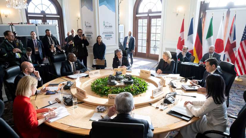 G7 meeting of foreign ministers in Charlevoix, Quebec