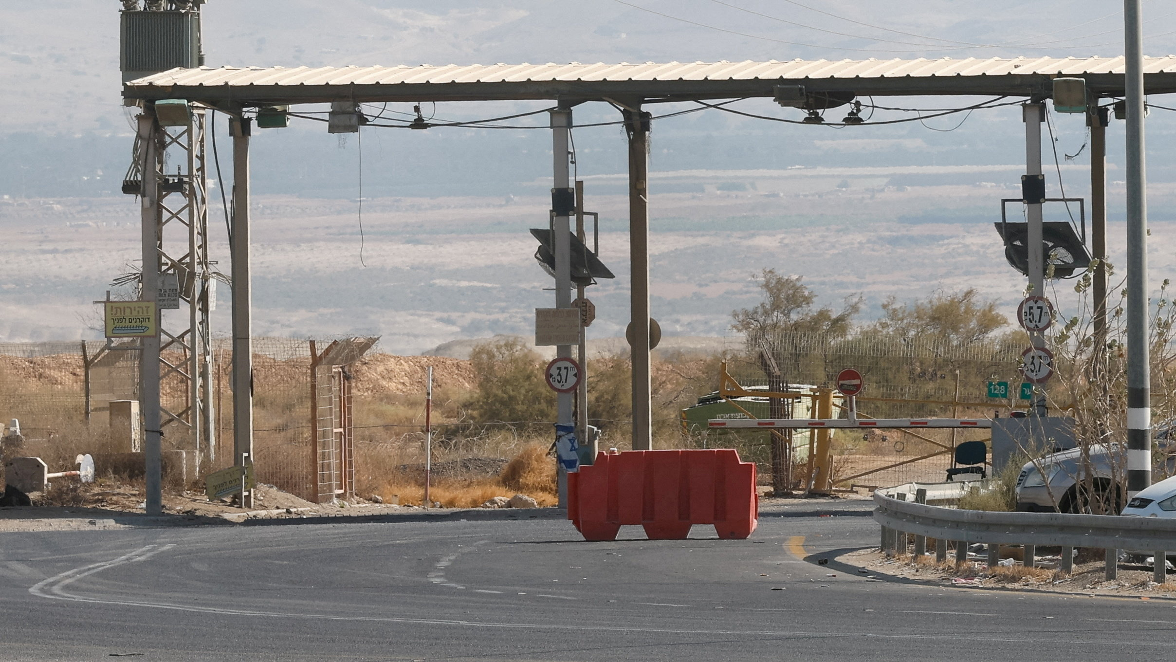 FILE PHOTO: Allenby Bridge Crossing between West Bank and Jordan is closed