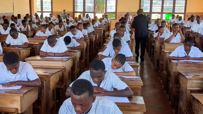 Students in rebel-held east Congo brave insecurity to take exams, in Bukavu