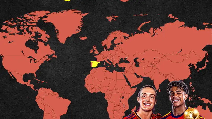 Spain becomes first nation to hold men's and women's FIFA World Cup titles at the same time