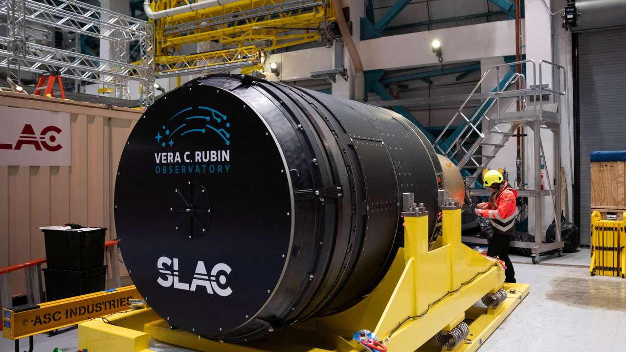 LSST Camera, the highest-resolution digital astronomy camera in the world, in Chile