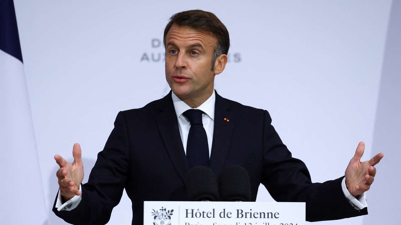 Macron addresses the French army on the eve of Bastille day