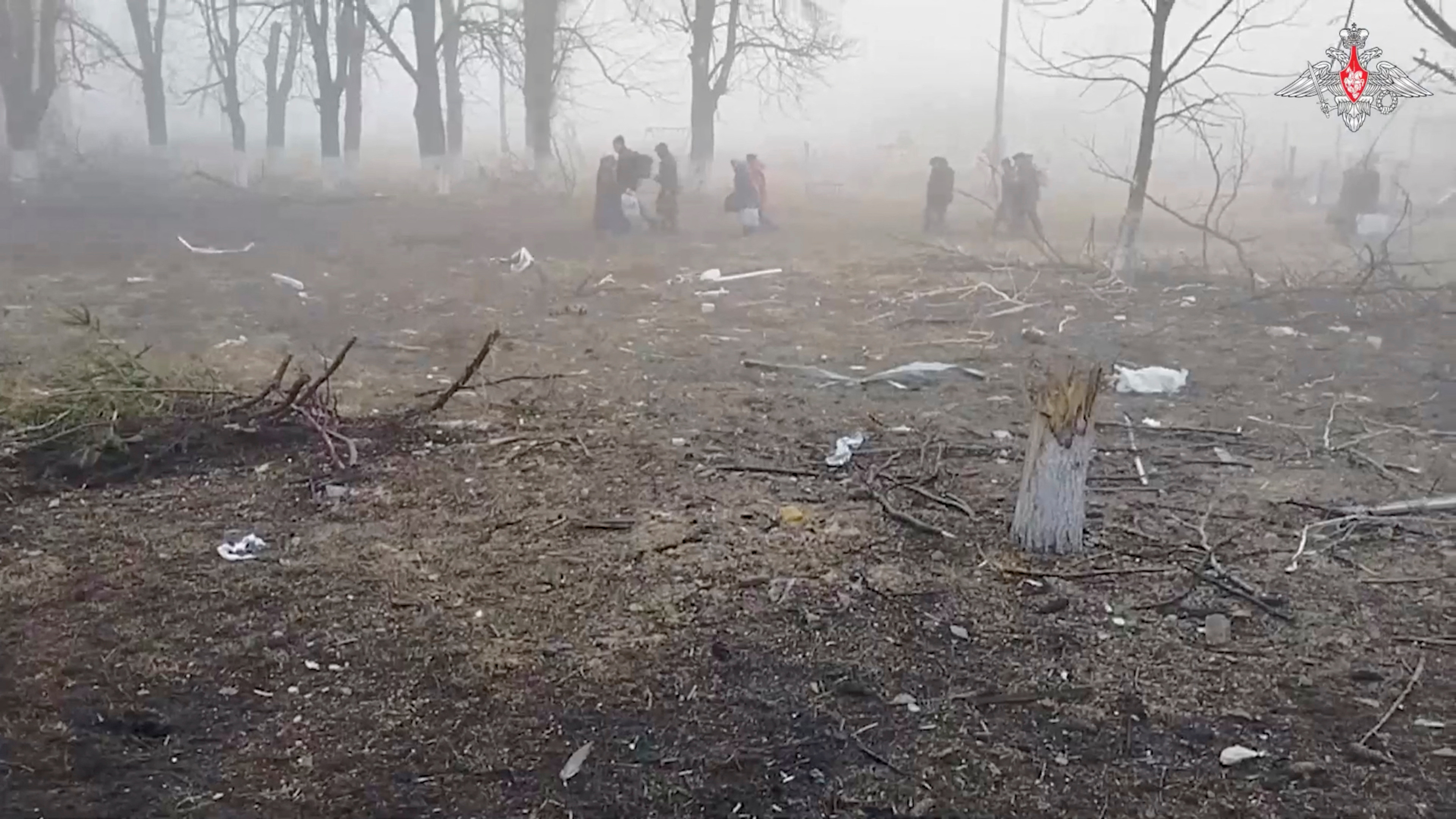 Russian army evacuate civilians in Kursk region