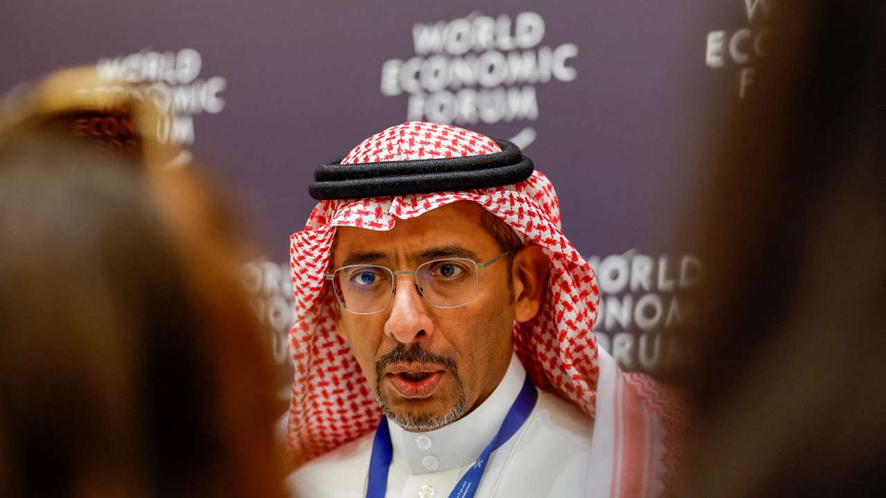 FILE PHOTO: World Economic Forum (WEF) in Riyadh
