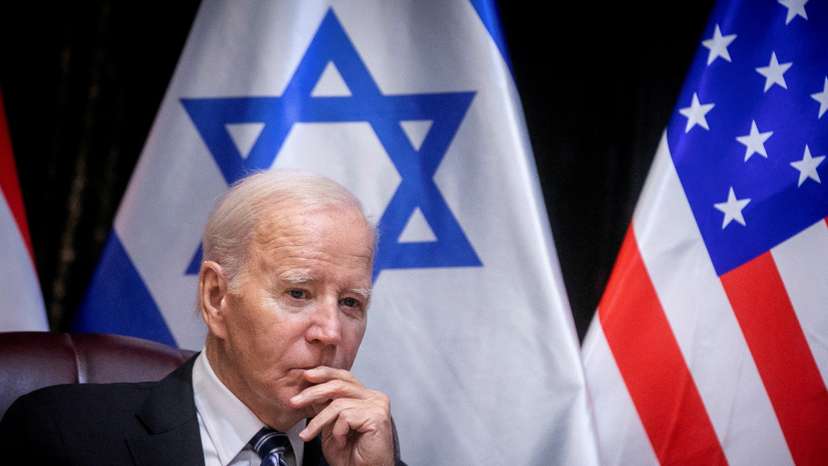 U.S. President Joe Biden meets Israeli Prime Minister Benjamin Netanyahu in Tel Aviv