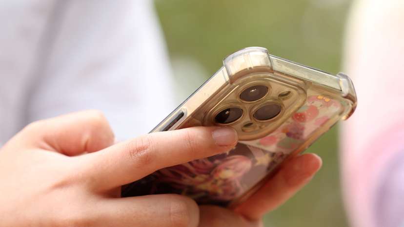 Teens discuss Australia's social media ban for under-16s, set to take effect December 10, in Sydney