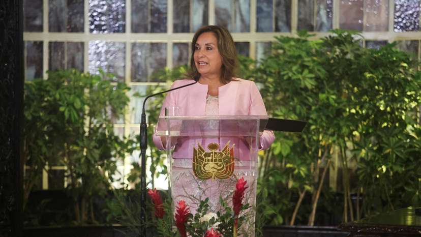 FILE PHOTO: Peru President of Peru Dina Boluarte