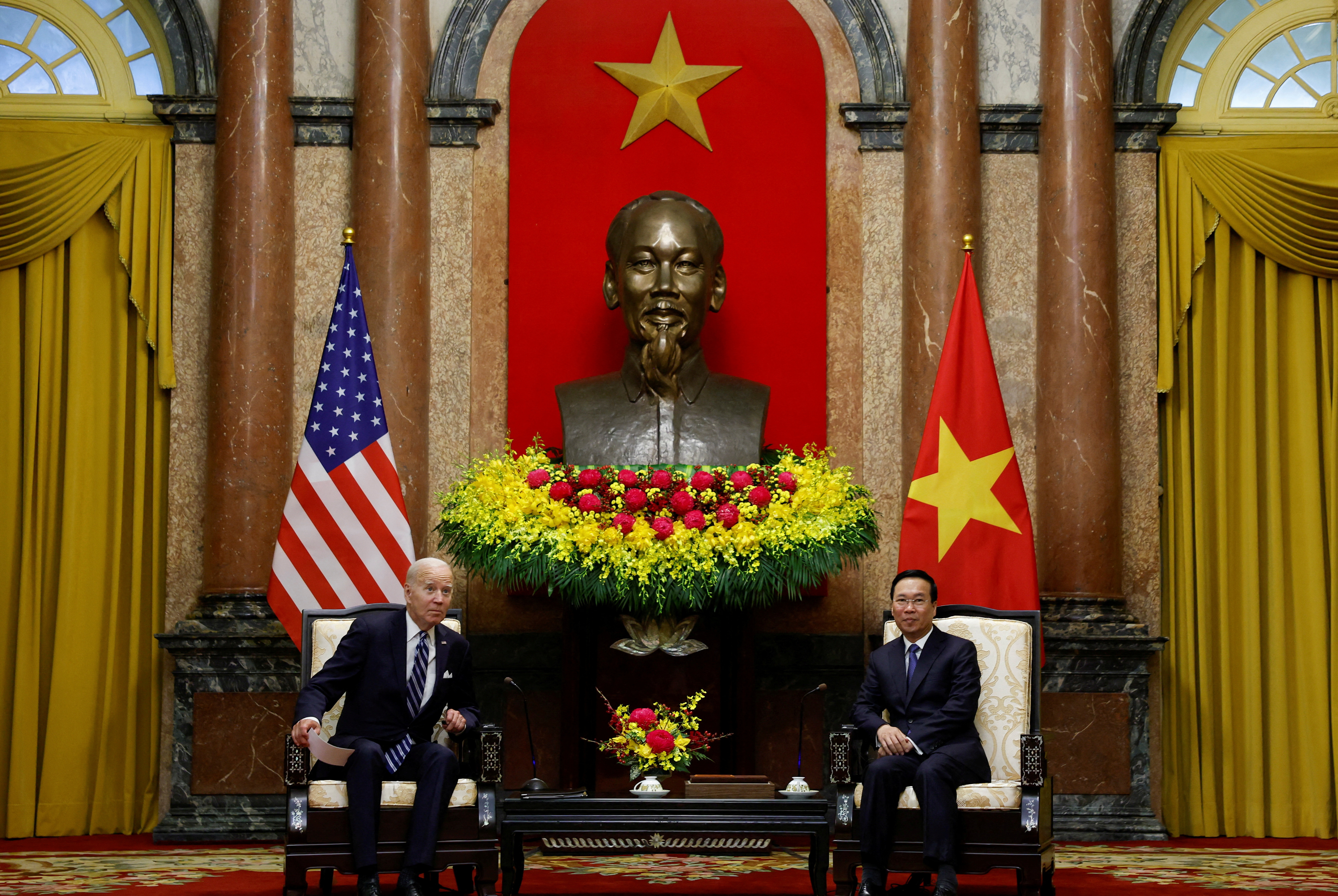 FILE PHOTO: U.S. President Biden visits Vietnam