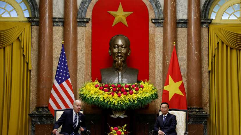 FILE PHOTO: U.S. President Biden visits Vietnam