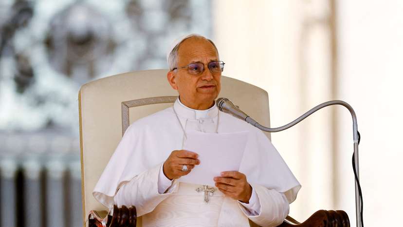 Pope Leo XIV holds a Jubilee audience on the occasion of the Jubilee of Catechists in St.Peter's Square