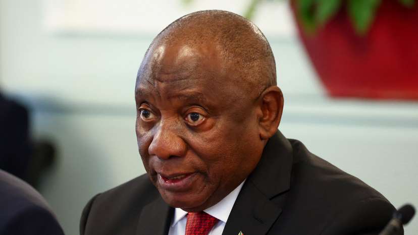 South Africa's President Cyril Ramaphosa visits Switzerland