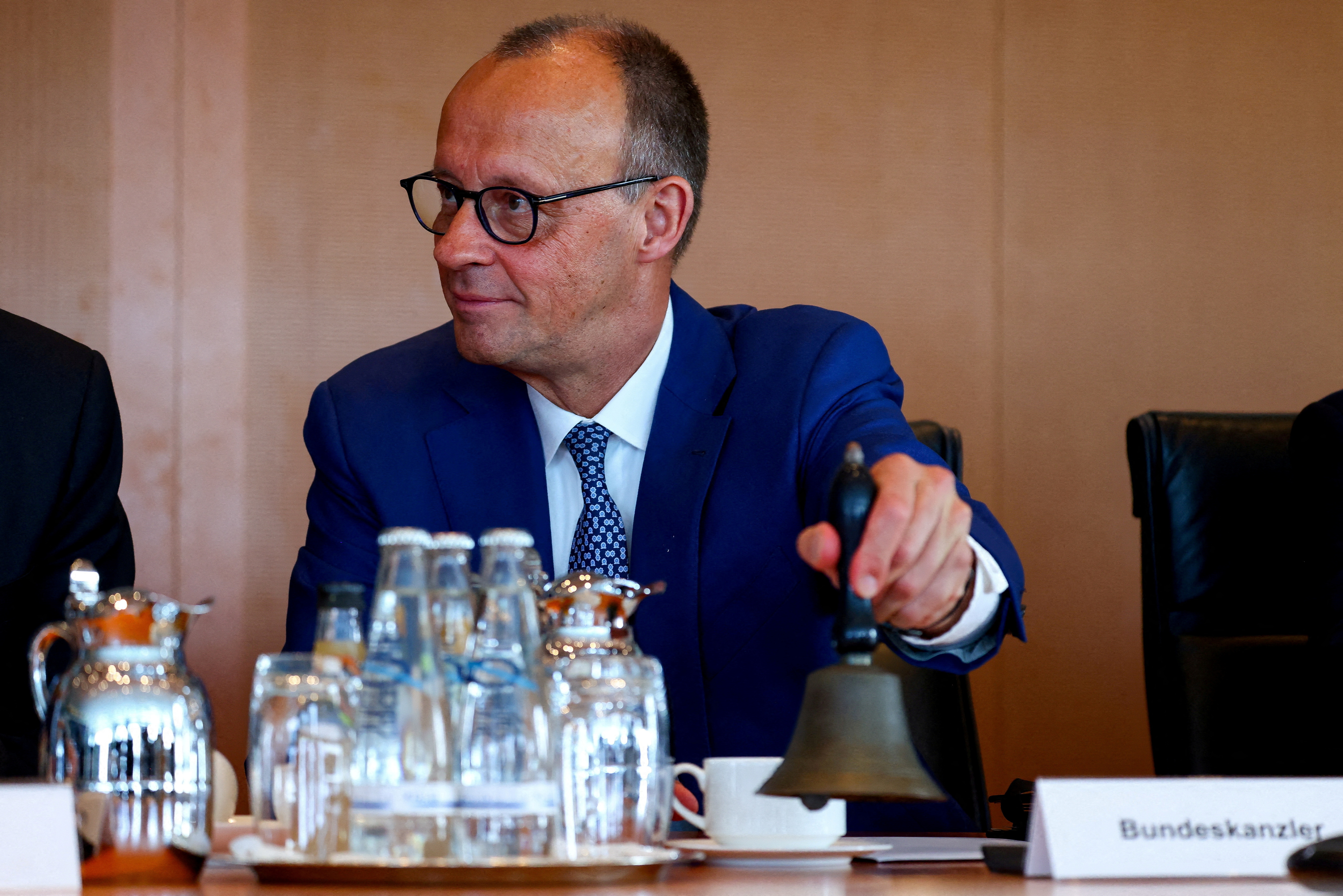 Cabinet meeting at the Chancellery in Berlin