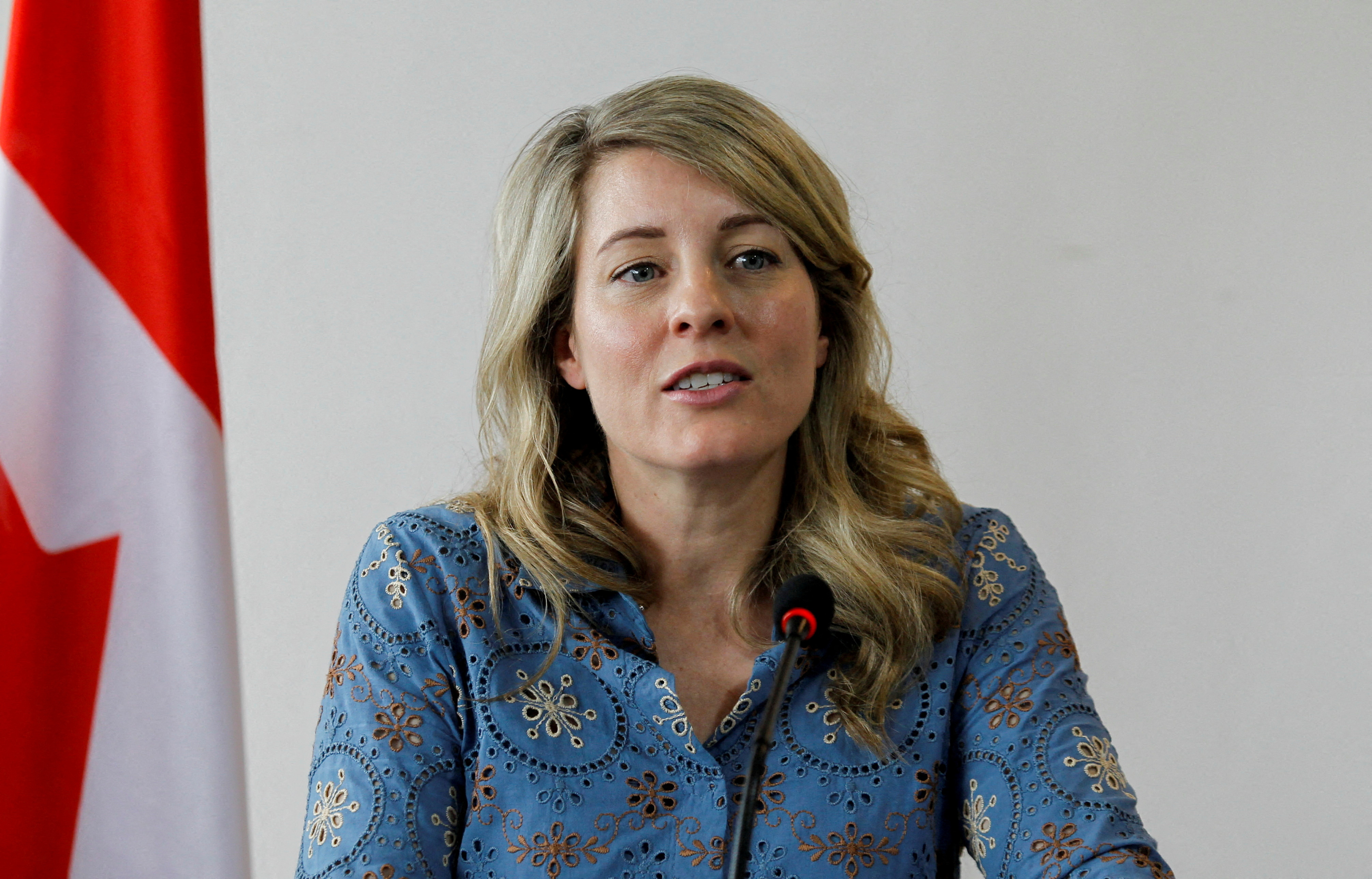 FILE PHOTO: Canada's Foreign Affairs Minister Joly visits Kenya