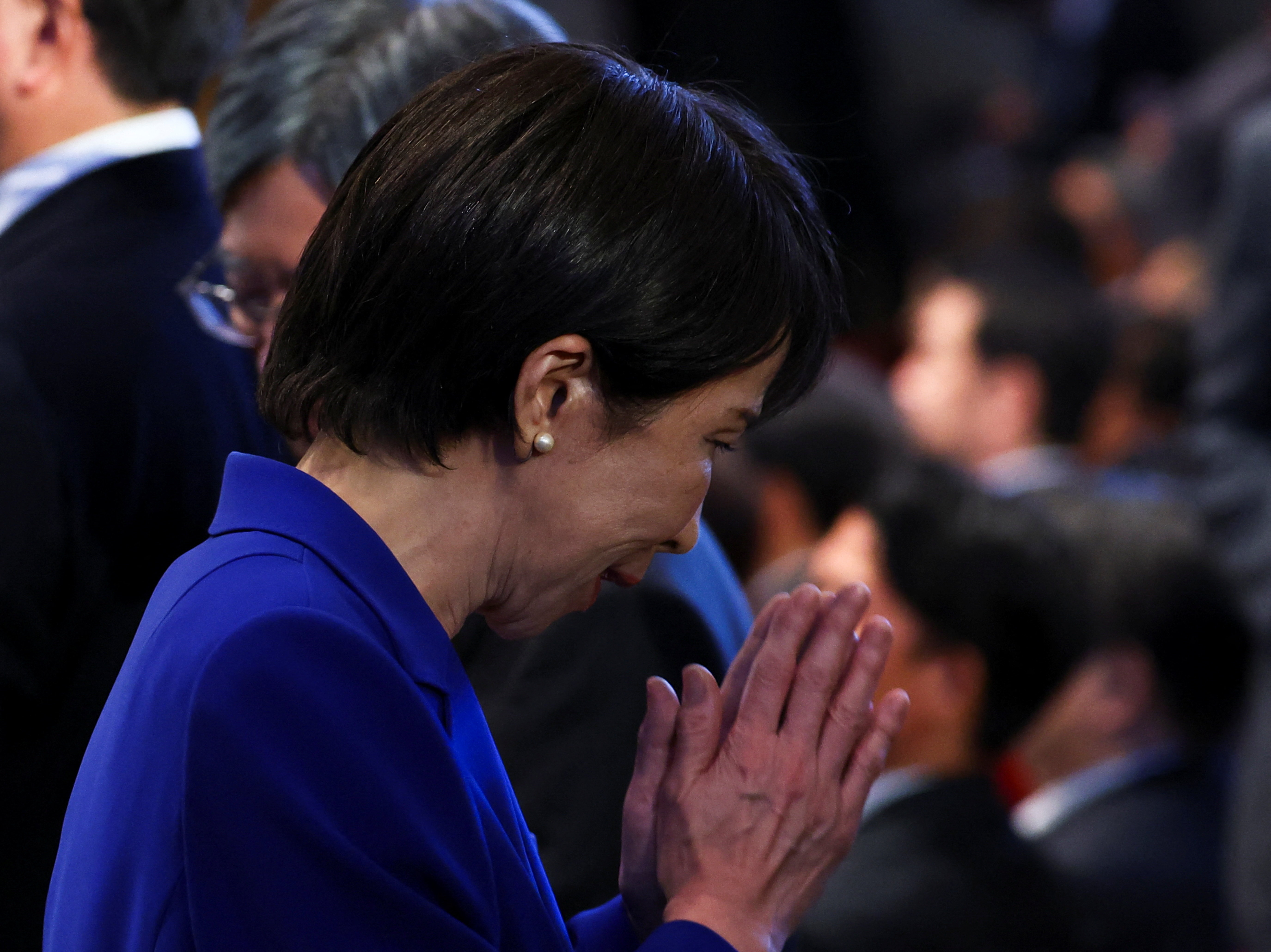 Japan's ruling party LDP holds leadership election