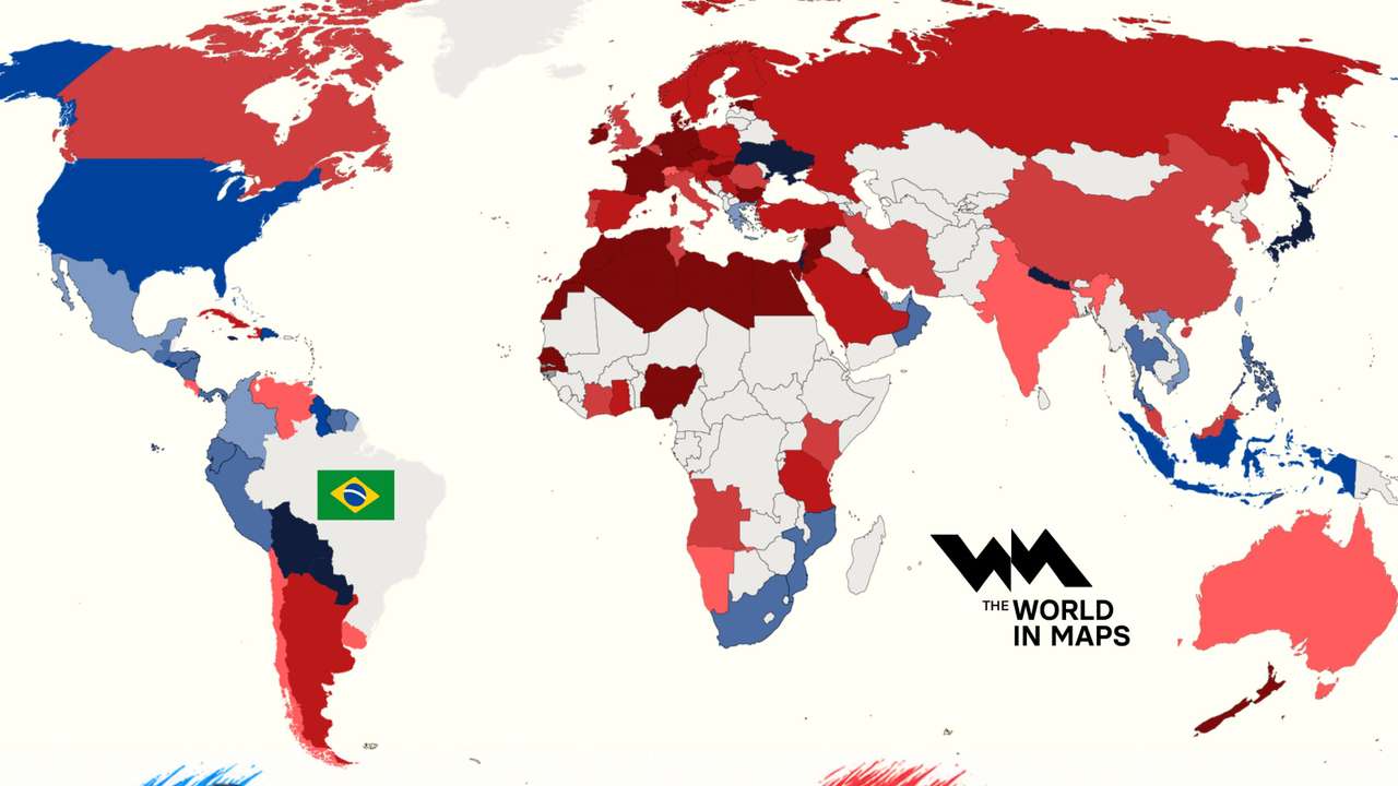 Brazil election map shows how voters abroad split between Lula and Bolsonaro
