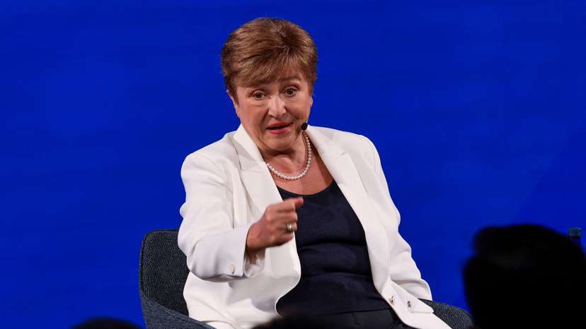 IMF Managing Director Georgieva delivers remarks at the Milken Institute in Washington, D.C.