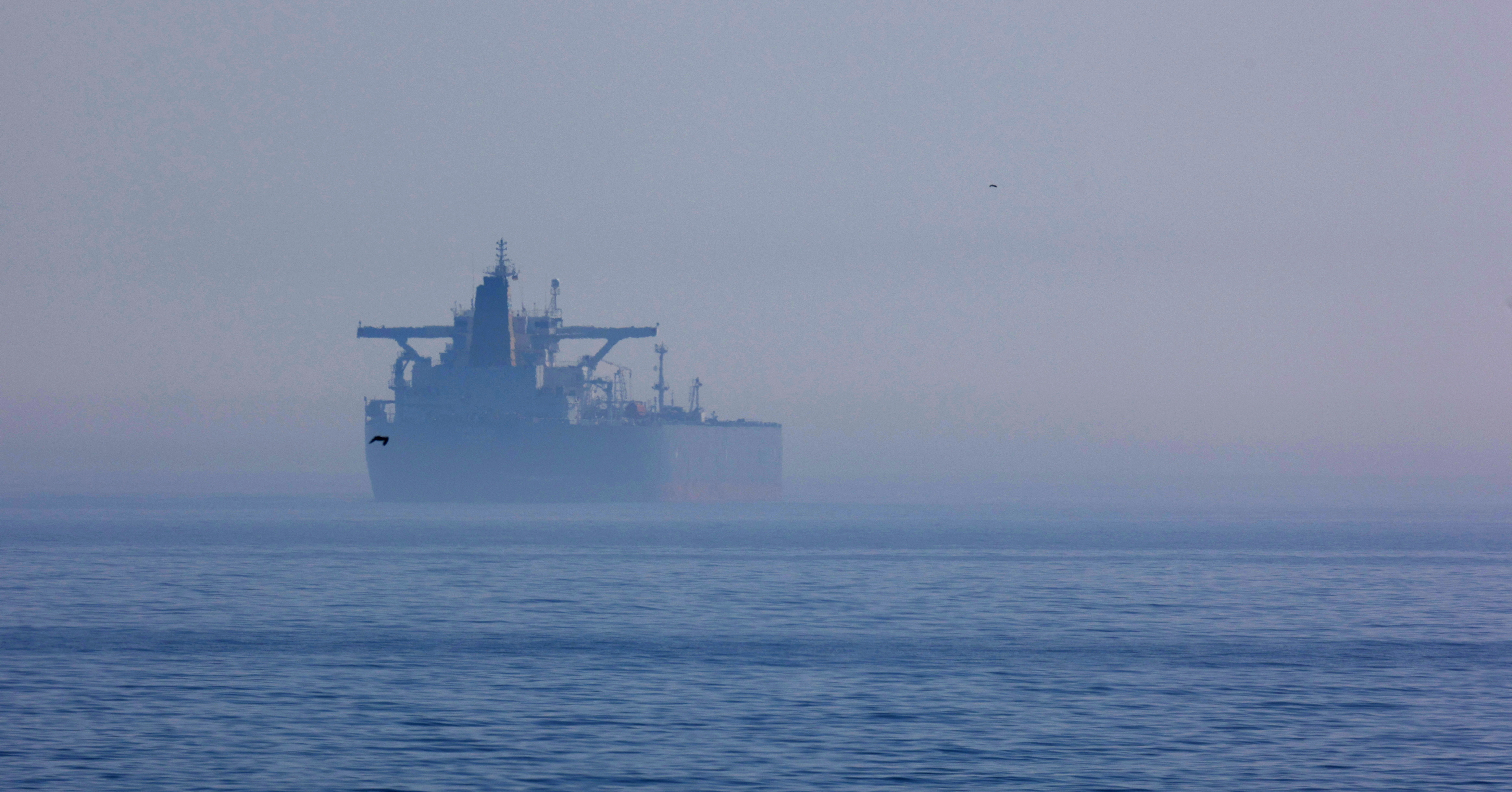 Russian 'shadow fleet' tanker moved to safer position