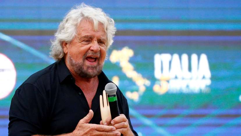 Italy's 5-Star Movement rally in Rome
