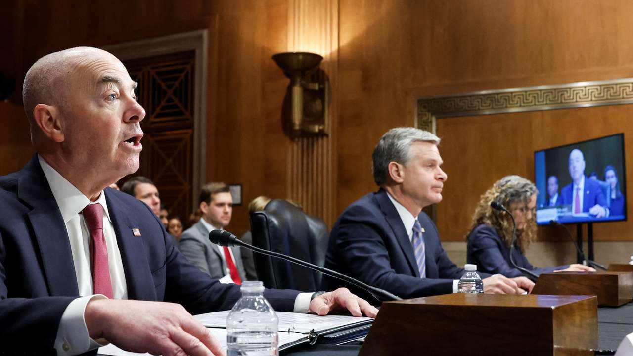 Senate Homeland Security and Governmental Affairs Committee holds hearing on on threats to the United States, on Capitol Hill in Washington