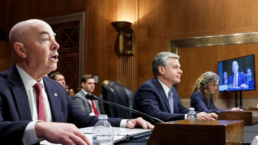 Senate Homeland Security and Governmental Affairs Committee holds hearing on on threats to the United States, on Capitol Hill in Washington