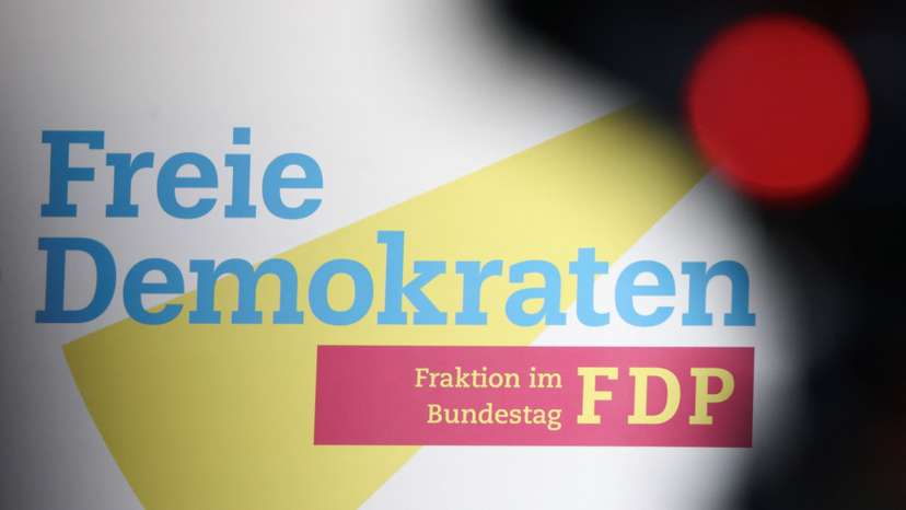 Germany's Free Democratic Party (FDP) at the Bundestag in Berlin