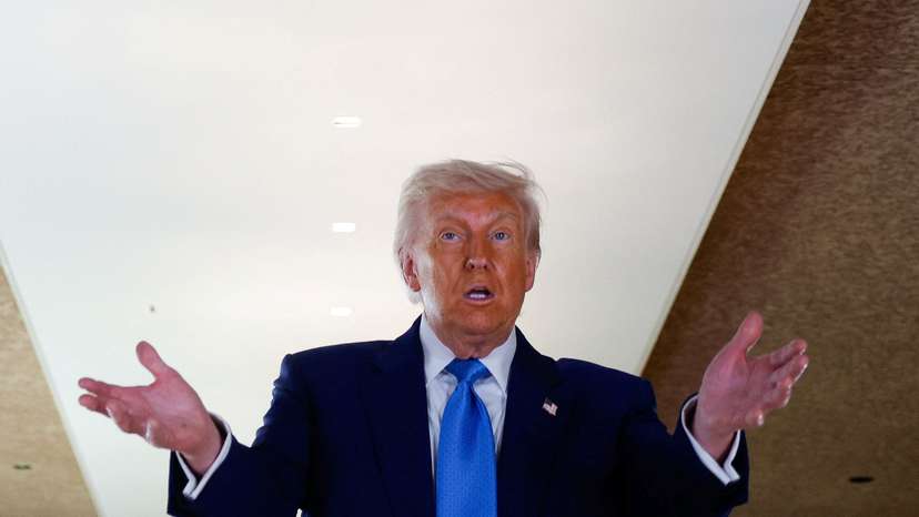 U.S. President Trump visits the UAE
