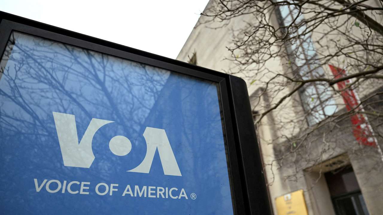 FILE PHOTO: The Voice of America building in Washington