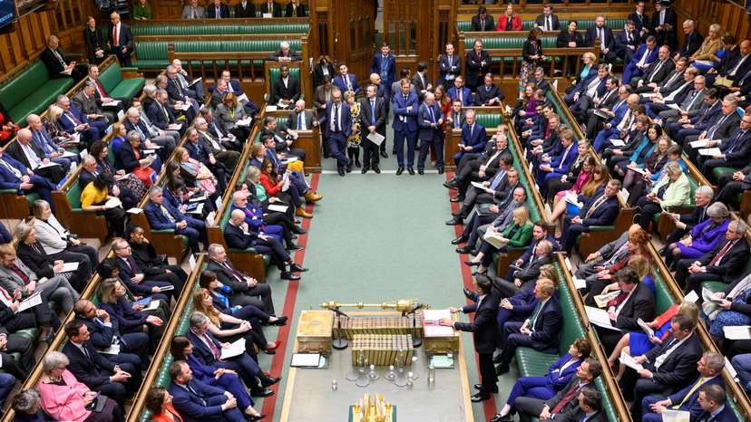 FILE PHOTO: PMQs at the House of Commons in London