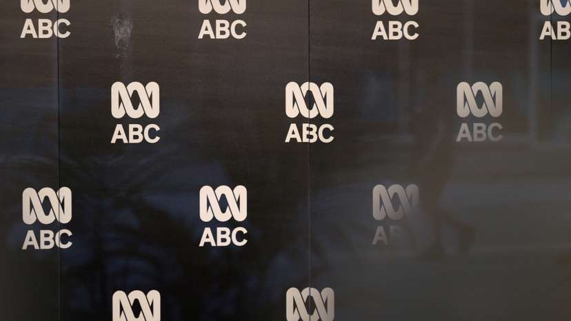 FILE PHOTO: The ABC logo is pictured at its headquarters in Sydney