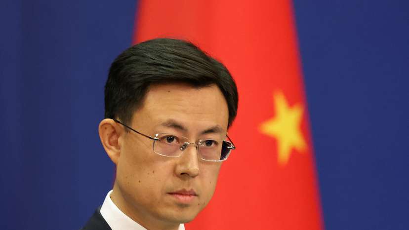 Chinese Foreign Ministry spokesperson Guo Jiakun in Beijing