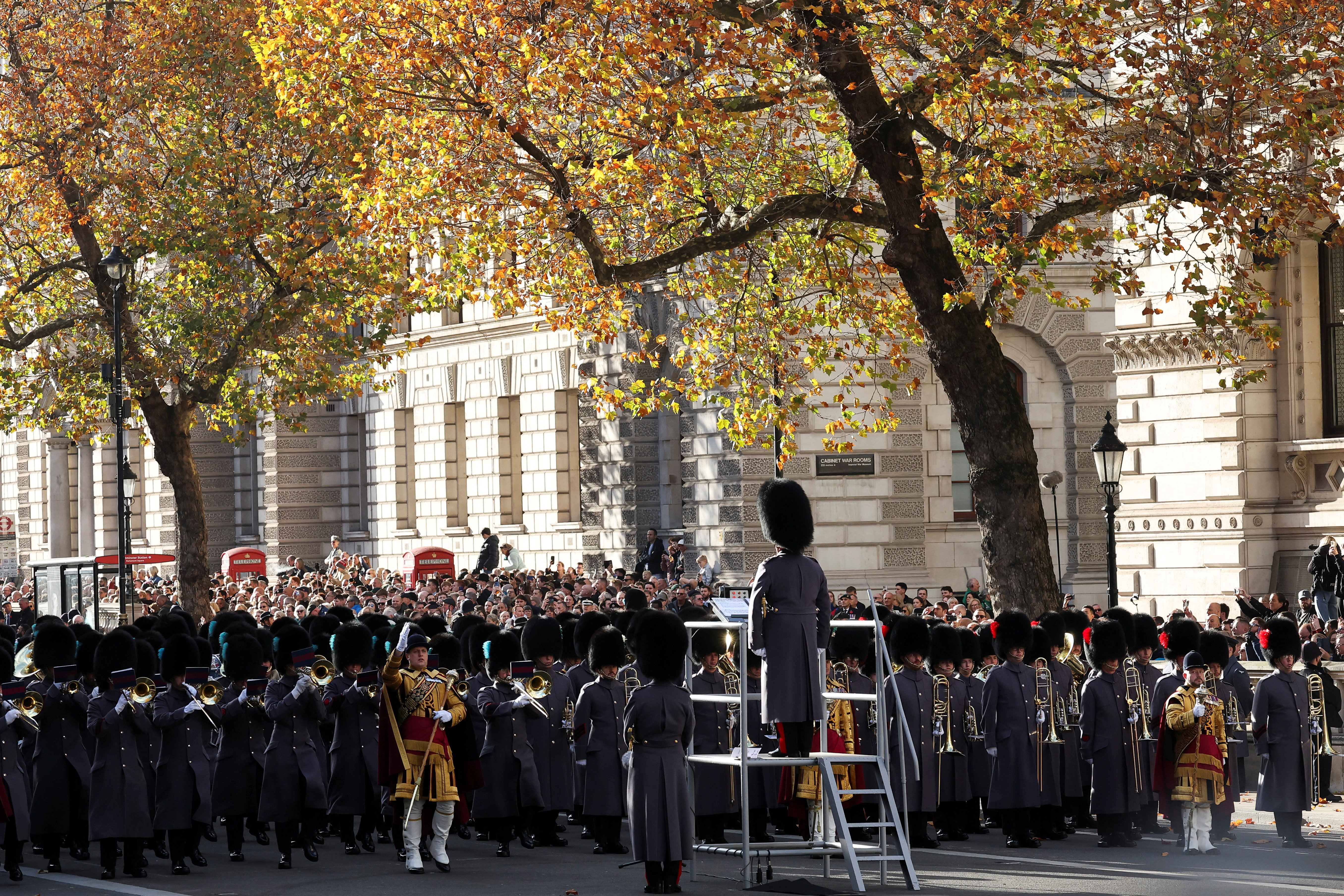 Remembrance Sunday ceremony in London