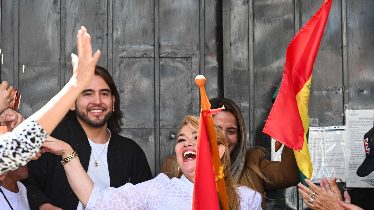 Bolivia's former President Jeanine Anez released from prison after Supreme Court order, in La Paz