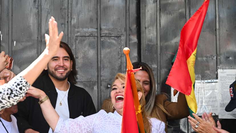 Bolivia's former President Jeanine Anez released from prison after Supreme Court order, in La Paz