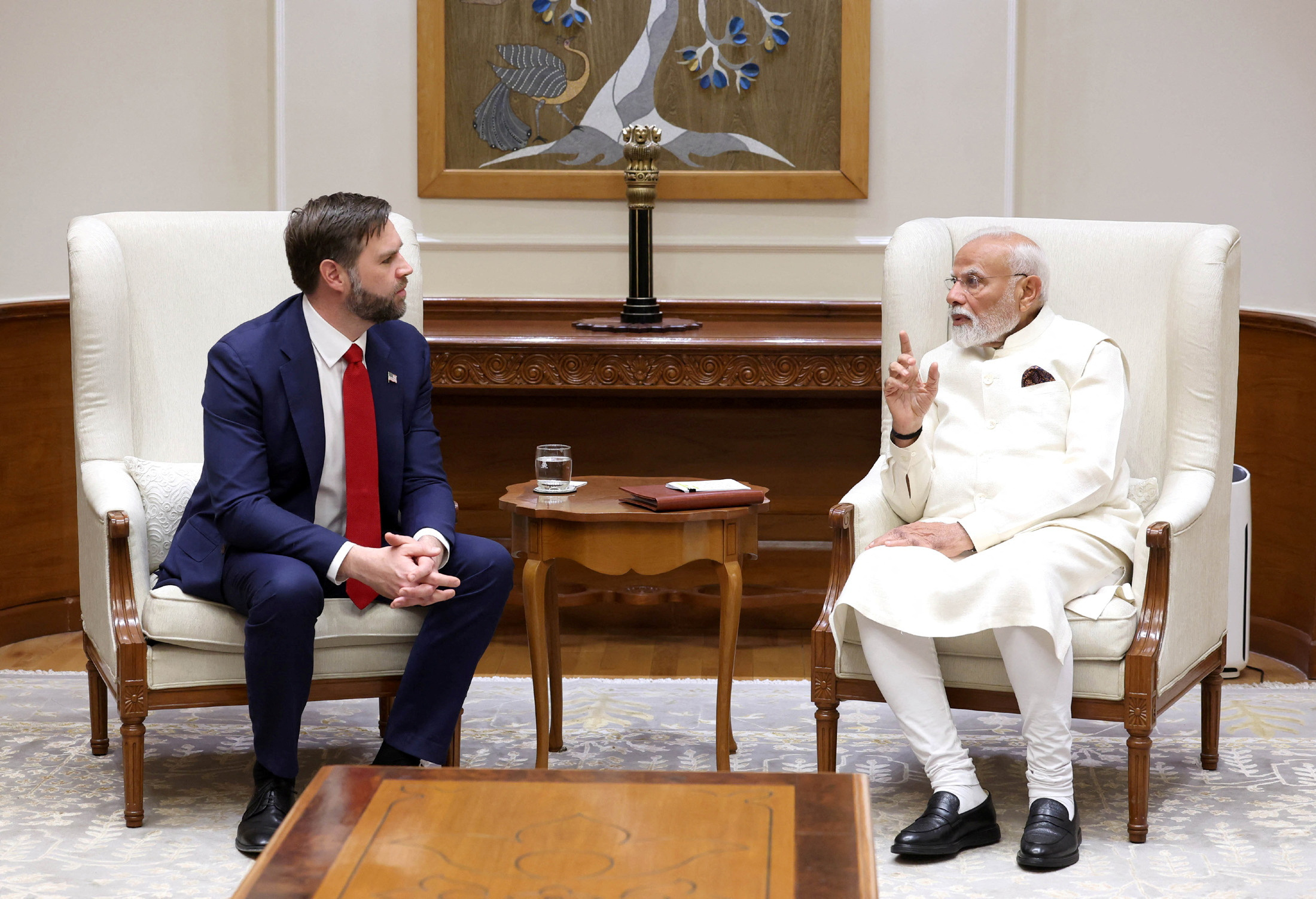 India's PM Modi meets US Vice President Vance in New Delhi