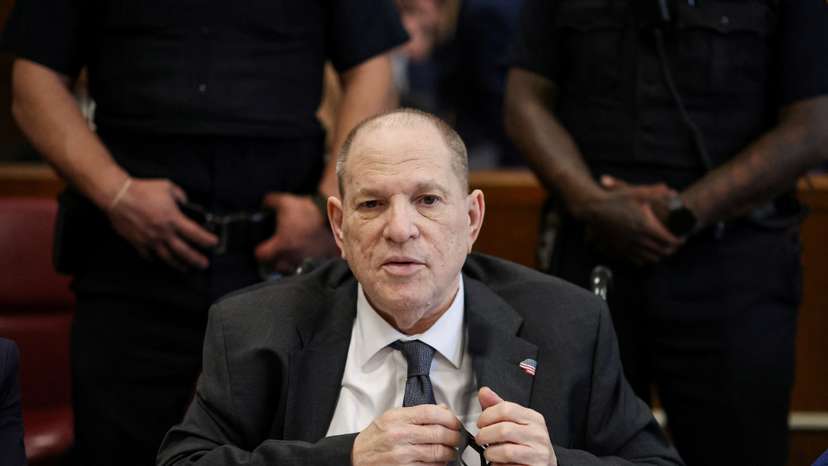 Weinstein appears at Manhattan Criminal Court for his rape and sexual assault retrial in New York
