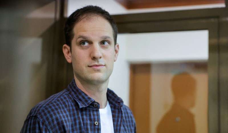 FILE PHOTO: Moscow court hears appeal by WSJ reporter Gershkovich