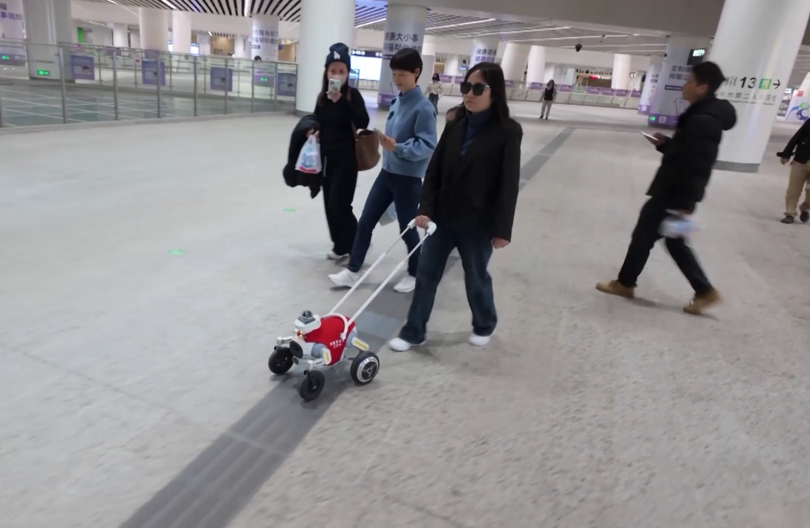 China’s Shenzhen metro pioneers AI robotic 'guide dogs' for visually impaired commuters